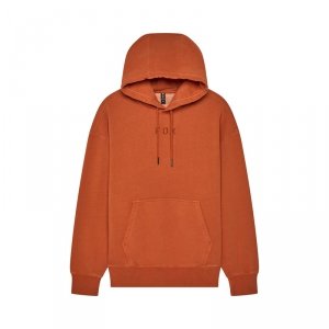 FOX BLUZA Z KAPTUREM WORDMARK OVERSIZED FLEECE