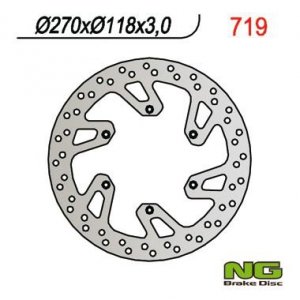 NG719 TARCZA HAMULCOWA SUZUKI DRZ 400 E/S 00-09, RM 125/25096-08, YAMAHA YZ/YZF/WR