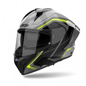 AIROH KASK INTEGRALNY MATRYX WIDE YELLOW GLOSS