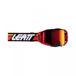 LEATT GOGLE VELOCITY 6.5 IRIZ 28 VLT RED RED