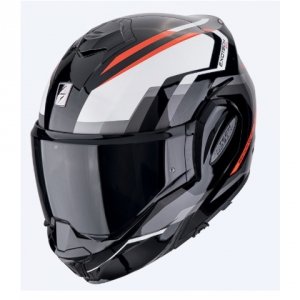 SCORPION KASK SZCZĘKOWY EXO-TECH FURIO BLACK-RED