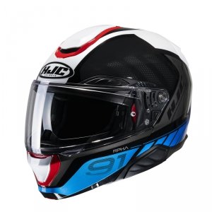 HJC KASK SYSTEMOWY RPHA91 RAFINO WHITE/BLUE/RED