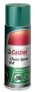 CASTROL CHAIN SPRAY O-R 0,4L spray do łańcucha SYNTETYK (BIAŁY)