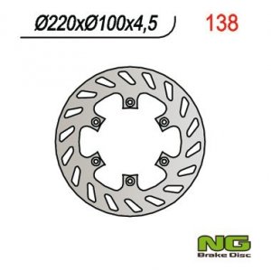 NG138 TARCZA HAMULCOWA TYŁ KAWASAKI KX 125 '89-'02