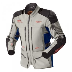 Kurtka Motocyklowa Tekstylna RST Pro Series Adventure D3O Silver Blue