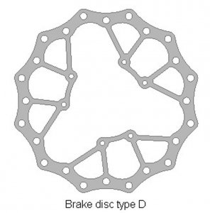 DELTA BRAKING ONL_DBD059D TARCZA HAMULCOWA HONDA C