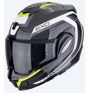 SCORPION KASK SZCZEKOWY EXO-TECH CARBON COSY BK-NE-YEL