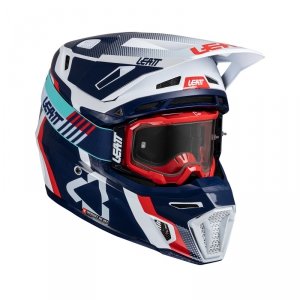 LEATT KASK OFF-ROAD Z GOGLAMI KIT MOTO 8.5 V25 ROY