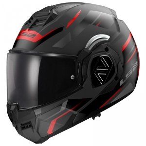LS2 KASK SYSTEMOWY FF906 ADVANT KUKA MATT BLAC RED