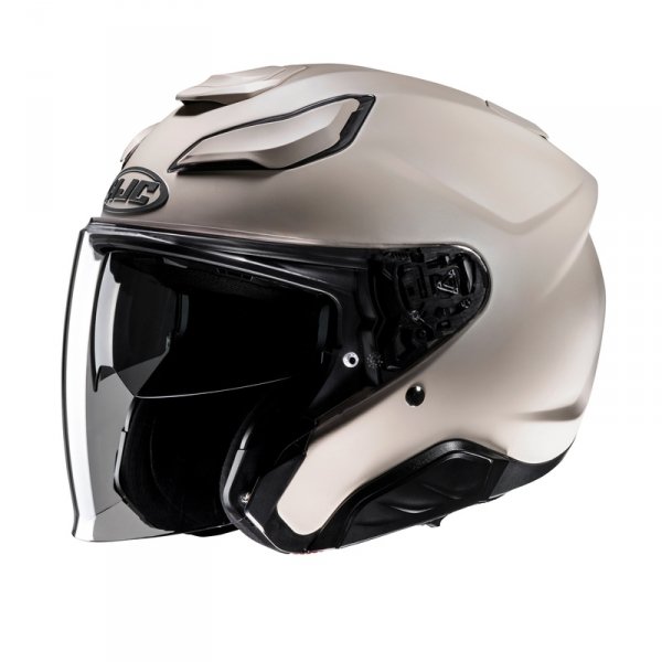 HJC KASK OTWARTY F31 SOLID SEMI FLAT SAND BEIGE