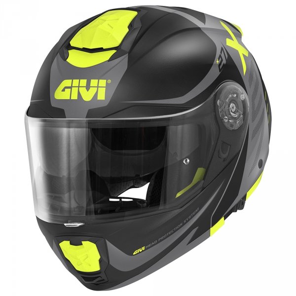 GIVI KASK SZCZĘKOWY Z BLENDĄ X.27 DIMENSION CZARNY