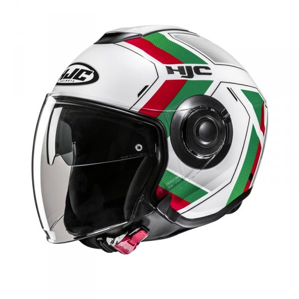 HJC KASK OTWARTY I40N VELU WHITE/GREEN