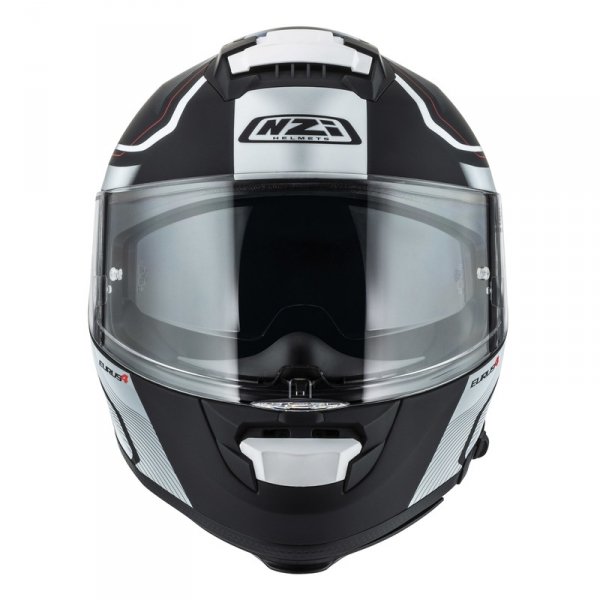 Kask Motocyklowy NZI Eurus 4 Stream Duo Charmant Black White Tinted S Matt