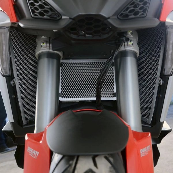 Osłona Chłodnicy I Oleju RG Racing Ducati Multistrada V4 (S) (Sport) 21- Black