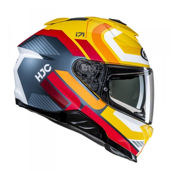 HJC KASK INTEGRALNY I71 VIZ YELLOW/RED