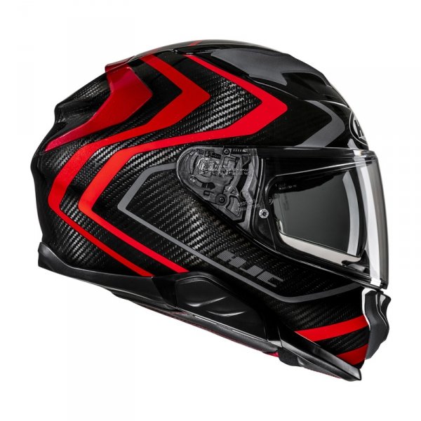 HJC KASK INTEGRALNY F71 CARBON NEVIO BLACK/RED