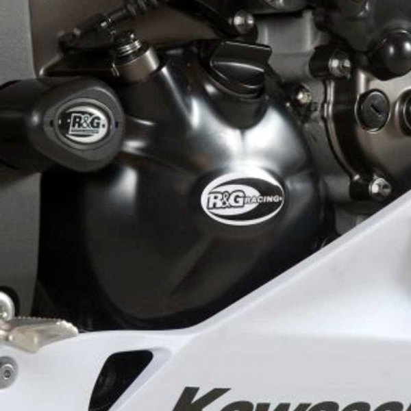 Osłona Silnika RG Racing Kawasaki Zx6 09- Prawa Strona Osłona Sprzęgła Black