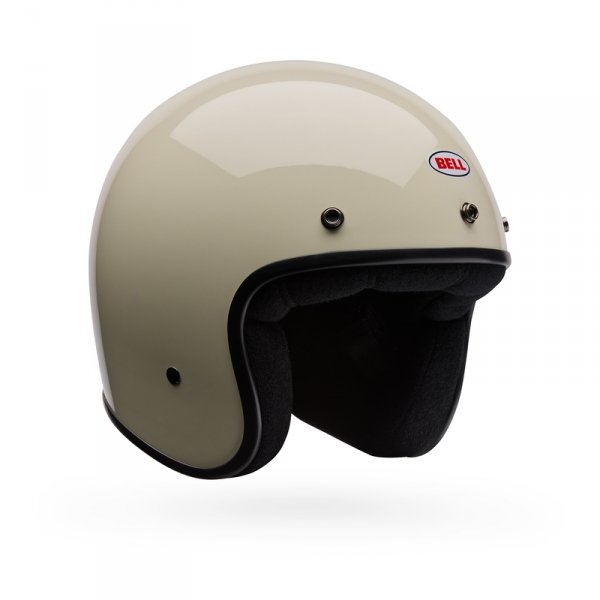 Kask Motocyklowy Bell Magnum Solid Vintage White