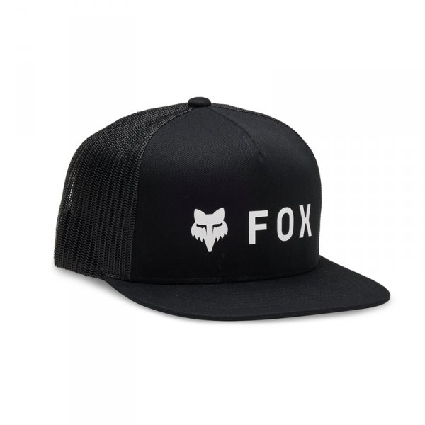 FOX CZAPKA Z DASZKIEM ABSOLUTE MESH SNAPBACK BLACK