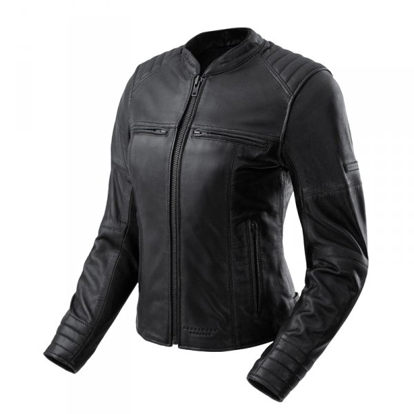 REBELHORN KURTKA SKÓRZANA  HUNTER II LADY BLACK