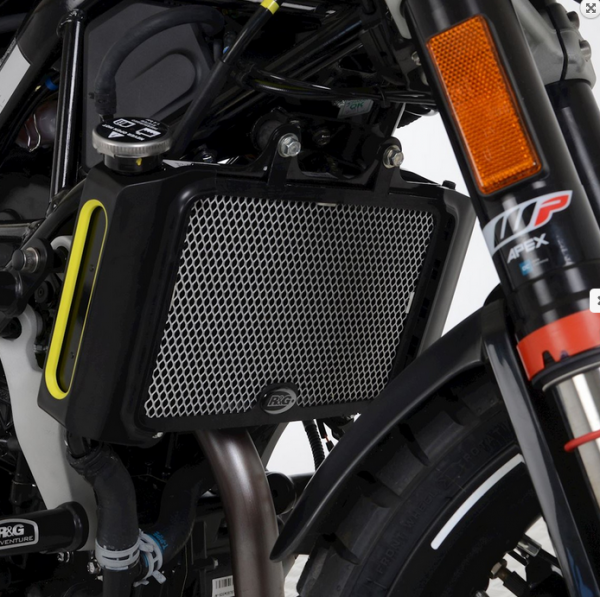 Osłona Chłodnicy RG Racing Husqvarna Svartpilen/Vitpilen 125 21- Black