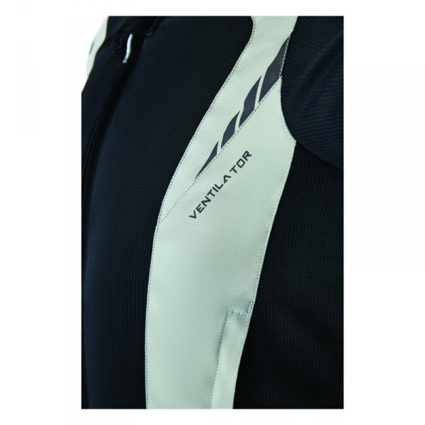 Kurtka motocyklowa tekstylna RST Pro Series Ventilator D3O Black Silver