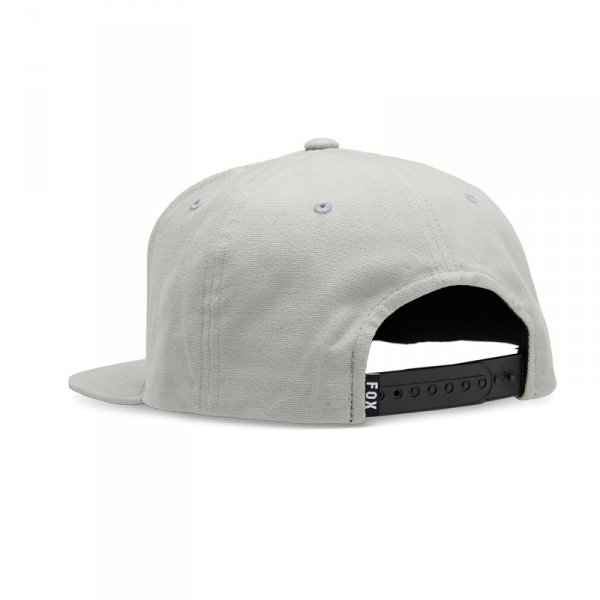 FOX CZAPKA Z DASZKIEM HEAD SNAPBACK STEEL GREY