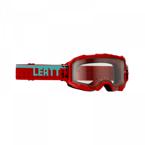 LEATT GOGLE VELOCITY 4.5 83 VLT TEAL CLEAR