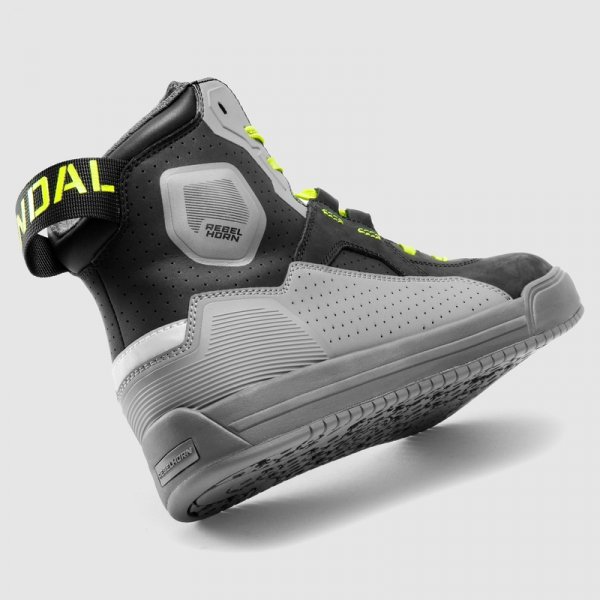 REBELHORN BUTY VANDAL II BLACK/GREY/FLUO YELLOW