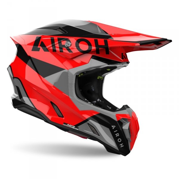 AIROH KASK OFF-ROAD TWIST 3 KING RED GLOSS