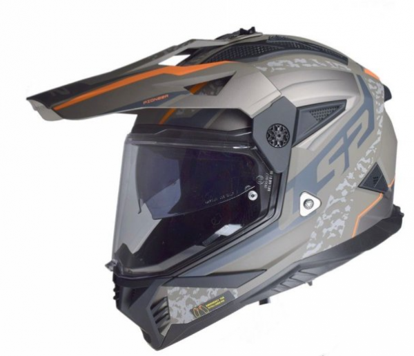 LS2 KASK ADVENTURE MX702 PIONEER II DEVOR MATT SAN
