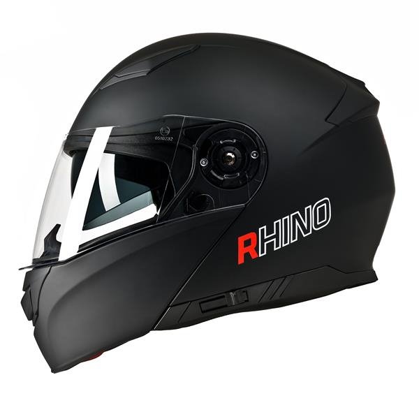 Kask szczękowy Rhino Highway Czarny Mat