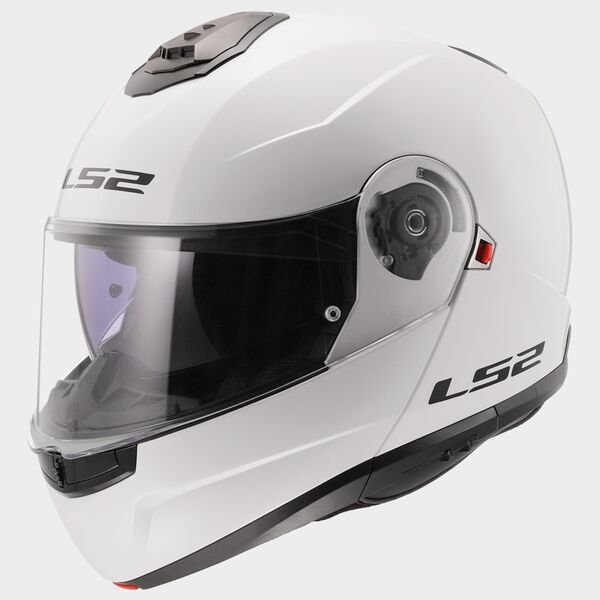 LS2 KASK  SYSTEMOWY FF908 STROBE II SOLID WHITE-06