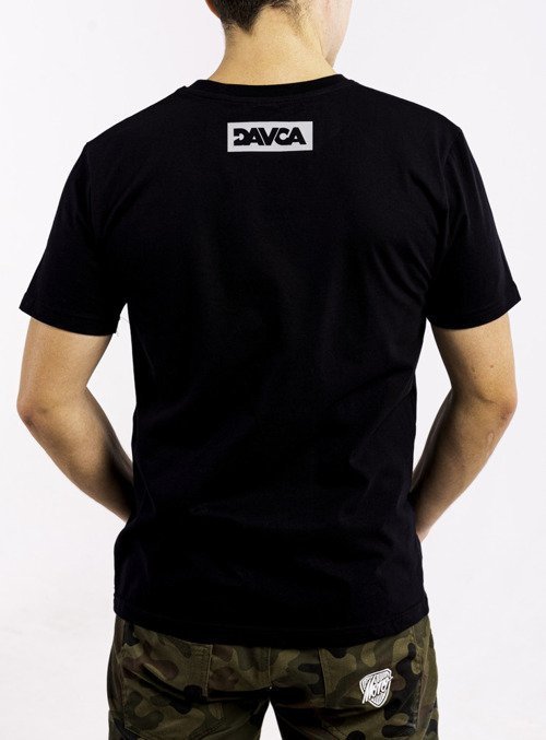 DAVCA T-shirt gray logo