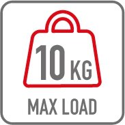 GIVI KUFER CENTRALNY V47 MONOKEY (47LT) (ALUMINIUM