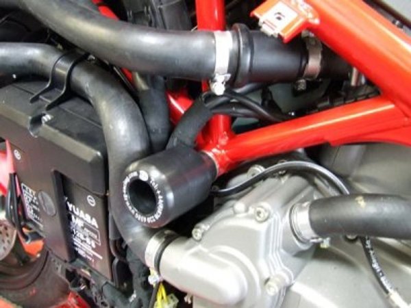 Crashpady pod Owiewki RG Racing Ducati 848/1098/1198 Black