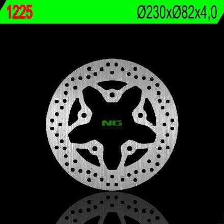 NG1225 TARCZA HAMULCOWA KAWASAKI ZXR 750 '91-'95, ZX 7R '96-'99, ZX 9R '94-'97, GTR 1000 '86-'93, ZR 1100 '96-'98 (230X82X4)