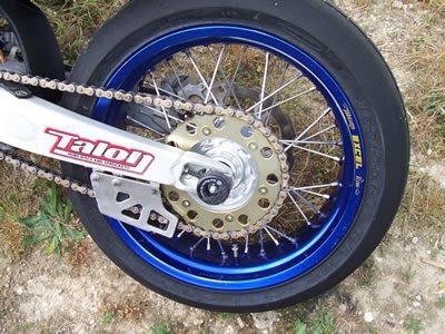 Slidery Wahacza RG Racing Yz(F)/Wr 250 Thru 450, Honda Xr650R Black