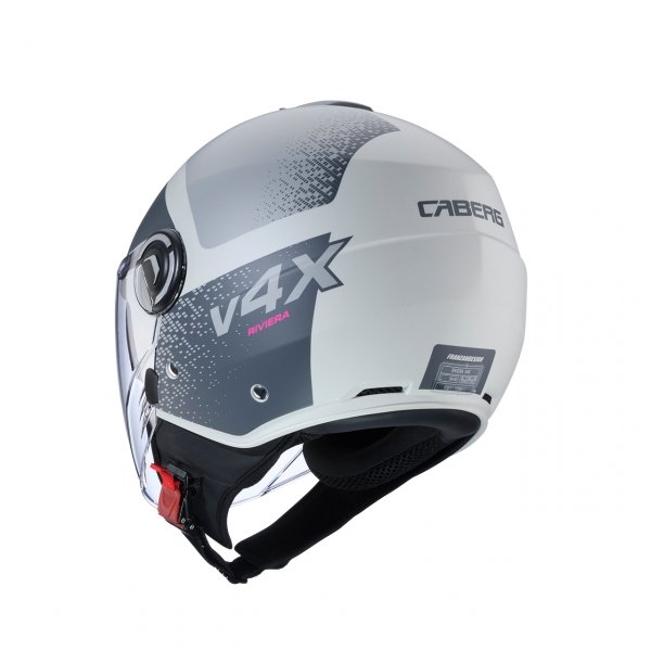 CABERG KASK JET RIVIERA V4X ALPHA  PIASKO/SZAR/MAT