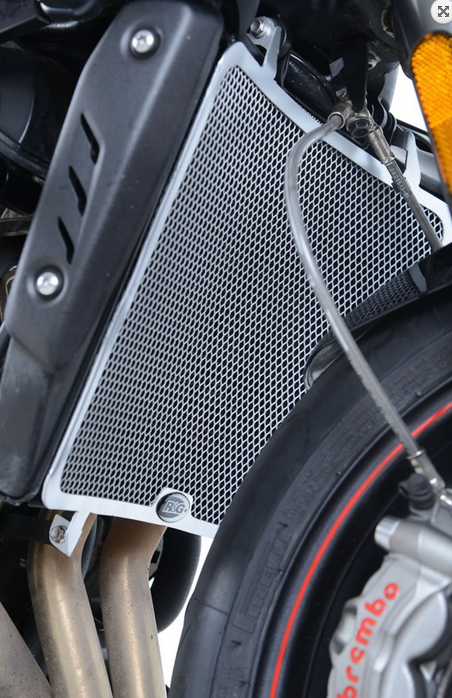 Osłona Chłodnicy RG Racing Triumph Street Triple 765 Rs/R/S 17- Black