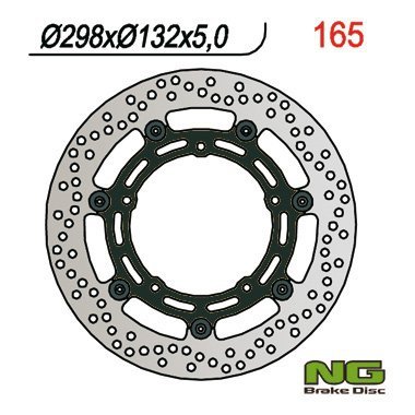 NG TARCZA HAMULCOWA PRZÓD YAMAHA FZ6/R6/MT03/MT07