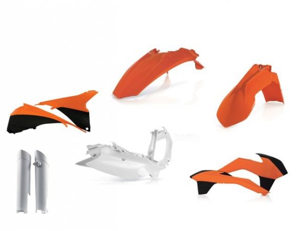 Acerbis KTM pełny zestaw plastików EXC: 14-15