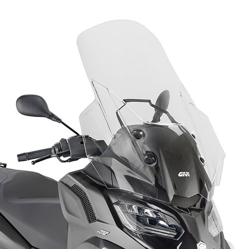 GIVI SZYBA PRZEZROCZYSTA 87 x 70 cm (H x W PIAGGIO