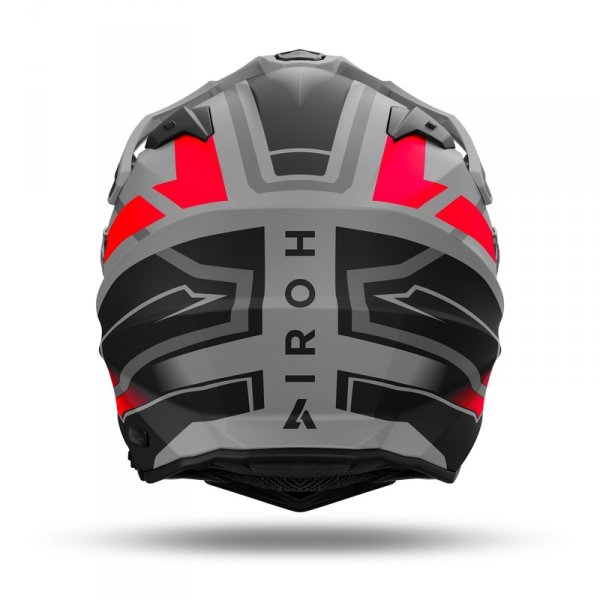 AIROH KASK DUALE COMMANDER 2 MAVICK ORANGE MATT