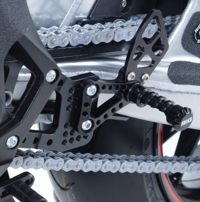 Podnóżek Wyścigowy RG Racing (Nieruchomy) Black