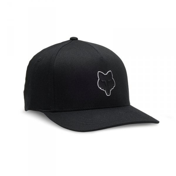 FOX CZAPKA Z DASZKIEM HEAD FLEXFIT BLACK