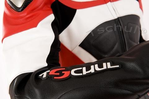 TSCHUL KOMBINEZON MOTOCYK SKÓRZANY DAMSKI 726 RED