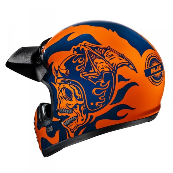 HJC KASK INTEGRACYJNY V60 FLAME BLACK/RED