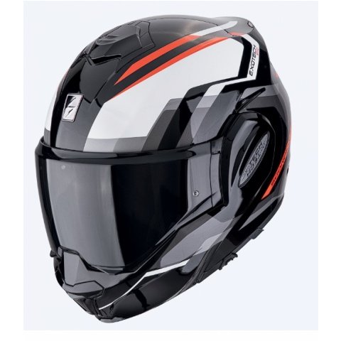 SCORPION KASK SZCZĘKOWY EXO-TECH FURIO BLACK-RED