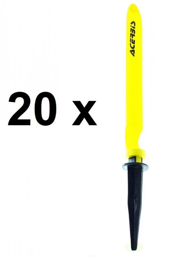 Acerbis zestaw 20szt palik do oznaczania toru